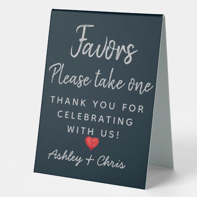 Reception Wedding Favours Engagement Bridal Shower (Front)