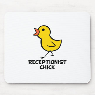 Receptionist Chick Mouse Mat