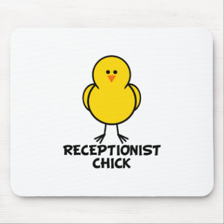 Receptionist Chick Mouse Mat