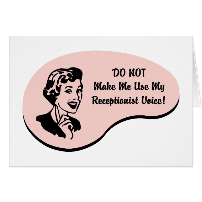 Receptionist Voice (Front Horizontal)