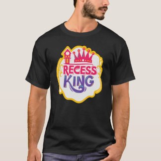 Recess King Back To School Happy First Day School  T-Shirt
