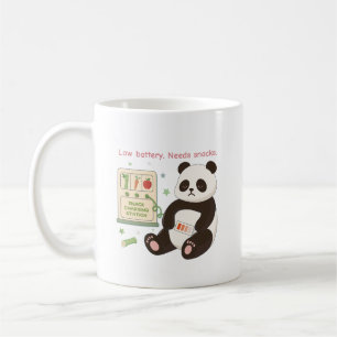 Recharge with Bamboo Snacks Coffee Mug