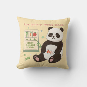 Recharge with Bamboo Snacks Cushion