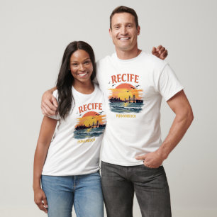 Recife Pernambuco Lighthouse Sunset Journey Tee