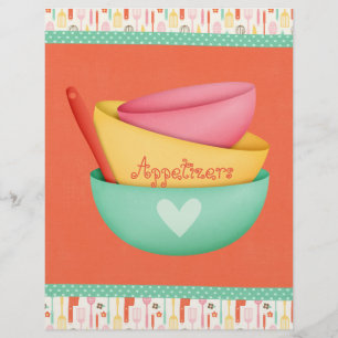 Recipe Binder Dividers