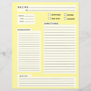 Recipe Card 