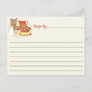 Recipe Card - Baking