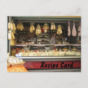 Recipe Card Gift Set - Italian Cheese
