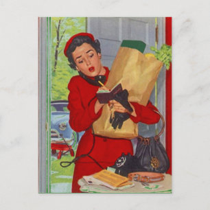 Recipe Card Postcard Design To Share Fav Recipes