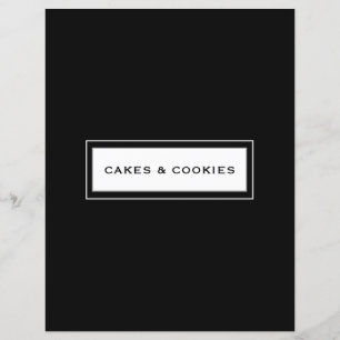 Recipe Category   Cakes & Cookies   Black & White