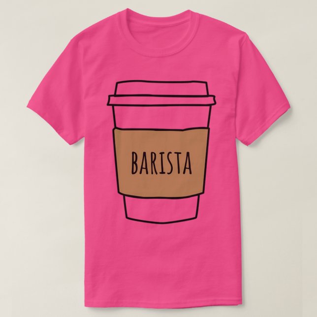 Recipe Cup Barista 2 T-Shirt (Design Front)