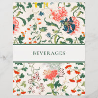Recipe Divider | Stylish Floral | Beverages