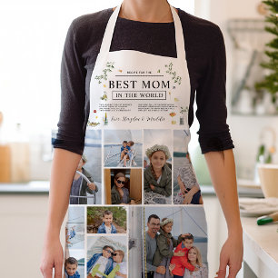 Recipe for the Best Mum Mother's Day Photo Apron
