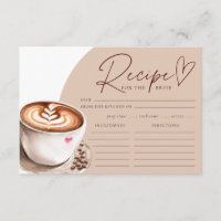 Recipe for the Bride Coffee Bridal Shower
