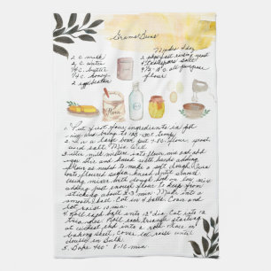 Recipe Heirloom Tea Towels