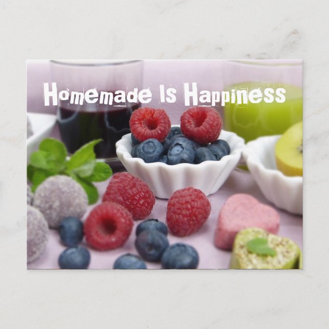 Recipe Kitchen Chef Food Dinner Destiny's Destiny Postcard (Front)