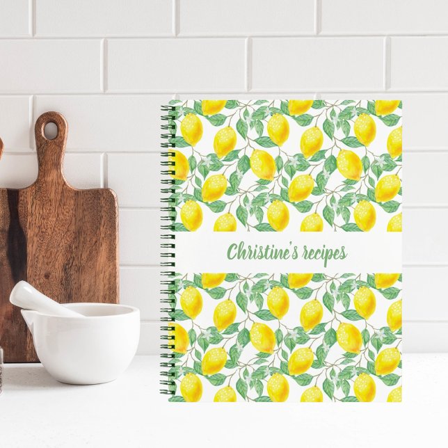Recipe lemons cookbook notebook (Creator Uploaded)