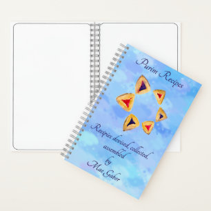 Recipe Notebook for Purim - or your special title