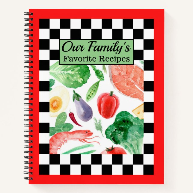 Recipe Notebook  - Our Family's Favourite Recipes (Front)