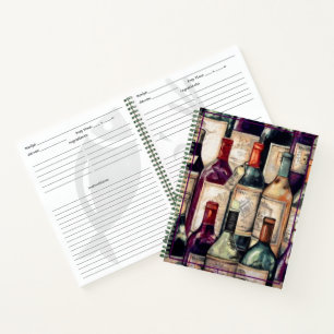 Recipe Notebook-Wine Lovers Notebook