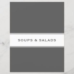 Recipe Subject Divider   Soup Salad   Grey & White