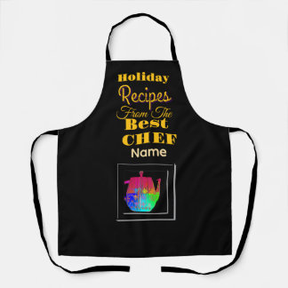 Recipes From The Best Chef Coffee Pot Black  Apron