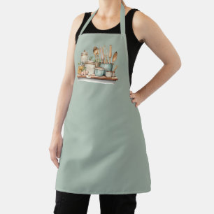 Recipes Pots Pans Cooking Utensils Apron