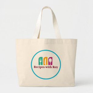 Recipes with Roy Jumbo Tote