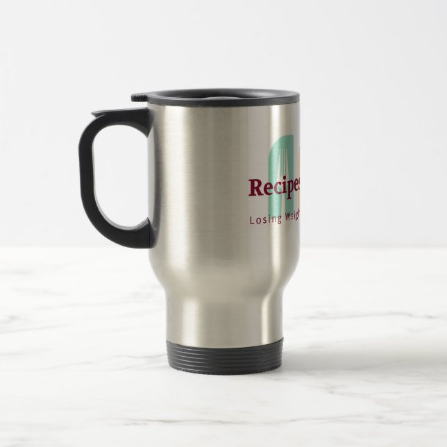Recipes with Roy Travel Mug (Left)