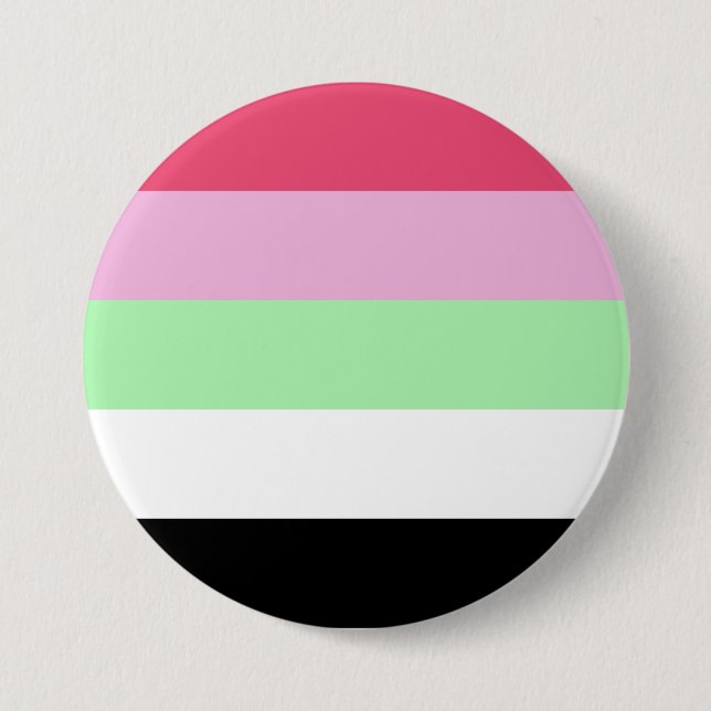 Recipromantic Pride Flag 7.5 Cm Round Badge (Front)