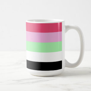 Recipromantic Pride Flag Coffee Mug