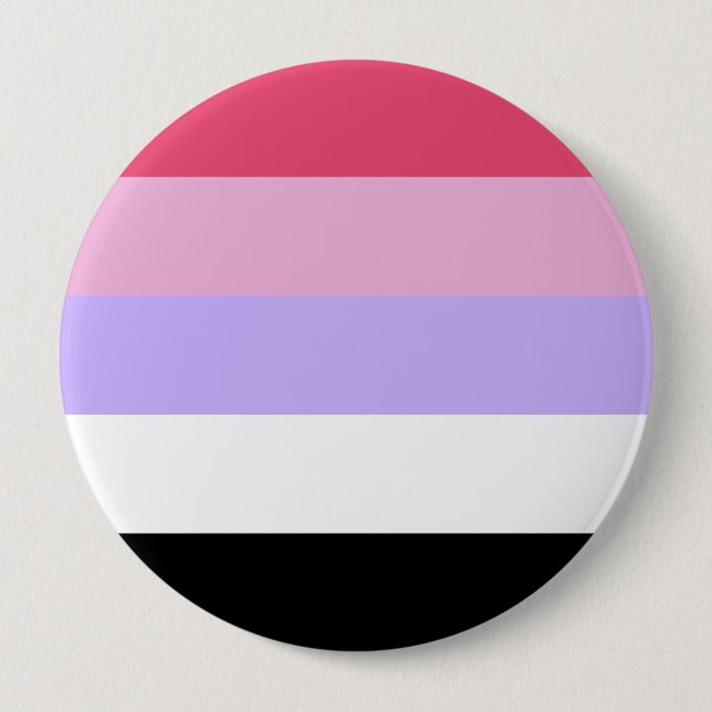 Reciprosexual Pride Flag 10 Cm Round Badge (Front)