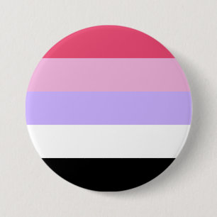 Reciprosexual Pride Flag 7.5 Cm Round Badge
