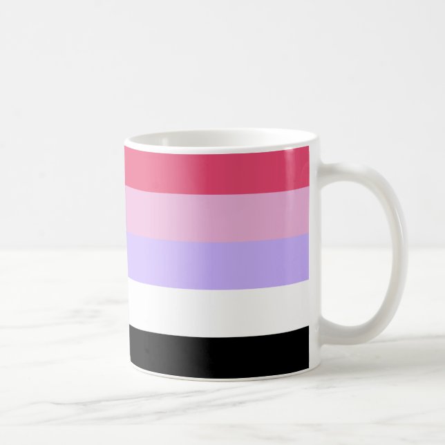 Reciprosexual Pride Flag Coffee Mug (Right)