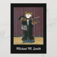 Recital Invitation - Violin