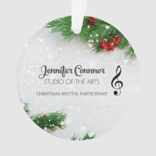 Recital Participation Ornament