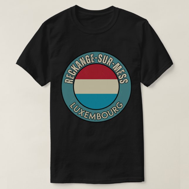 Reckange-sur-Mess, Luxembourg T-Shirt (Design Front)