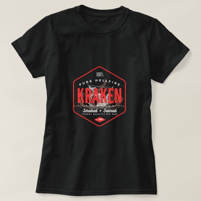 Reckless Truth Kraken T-shirt (Design Front)