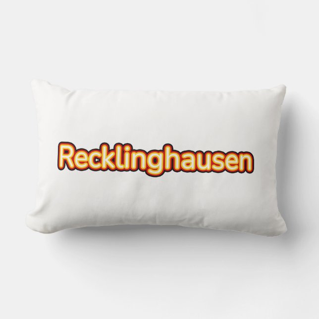 Recklinghausen Deutschland Germany Lumbar Cushion (Front)