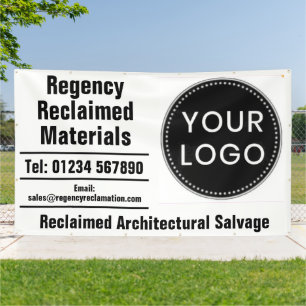 Reclaimed Materials Architectural Salvage & Logo Banner
