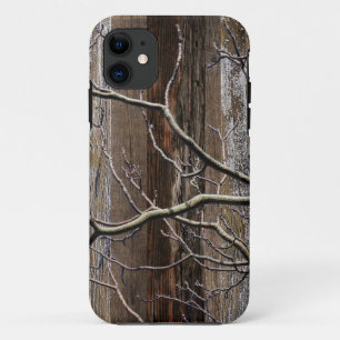 Reclaimed Wood Rustic Barn Board Vintage Wood  iPhone 11 Case