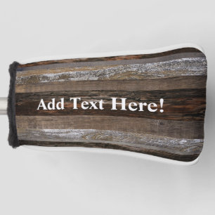 Reclaimed Wood Rustic Barn Board Vintage Wood Golf Head Cover