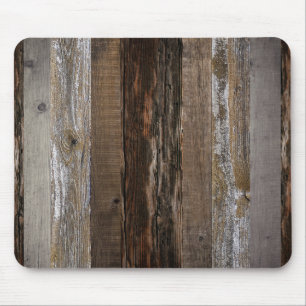Reclaimed Wood Rustic Barn Board Vintage Wood Mouse Mat