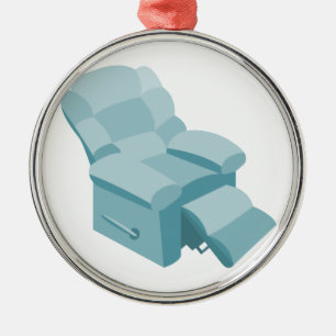 Recliner Metal Tree Decoration