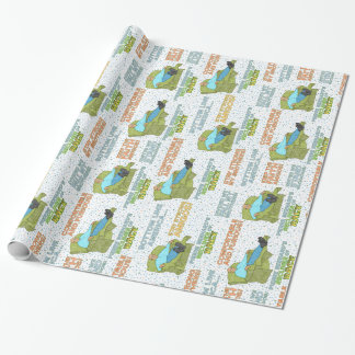 Recliner of Rage Phrases Lamp Wrapping Paper