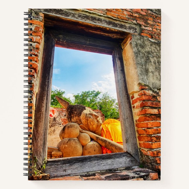 Reclining Buddha, Ayutthaya Notebook (Front)