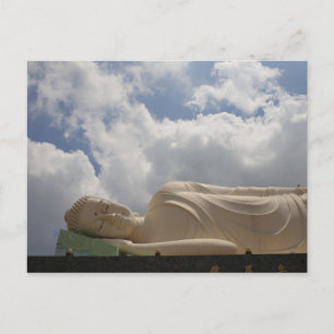Reclining Buddha Statue Postcard