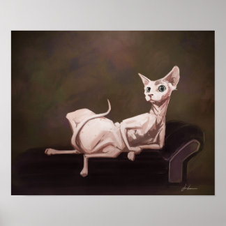 reclining figure poster