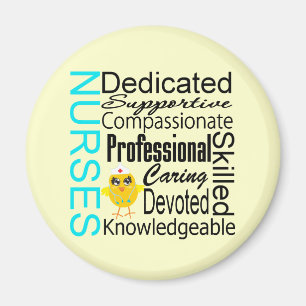 Recognise a Nurse:  Nurses Recognition Collage Magnet