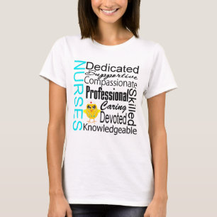 Recognise a Nurse:  Nurses Recognition Collage T-Shirt